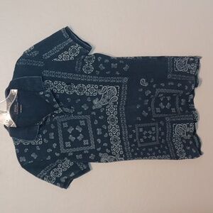 Vintage Polo Ralph Lauren Bandana Paisley Polo Shirt